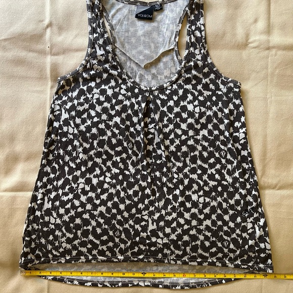 Volcom "Animal Style" Tank - Animal Print - Flowy Scoop Neck High Lo - Junior XL - Picture 8 of 16